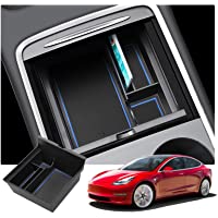 RUIYA Tesla Model 3 Consola Central con Reposabrazos Personalizada Bandeja de Almacenamiento Organizador de Consola 2021…